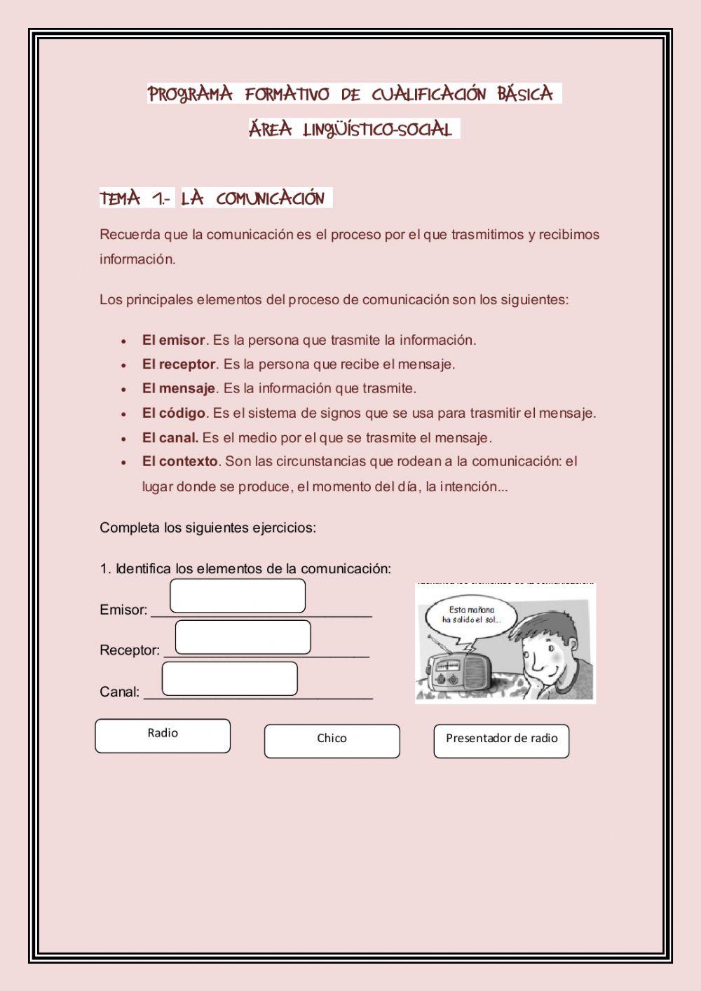 Repaso comunicación y gramática