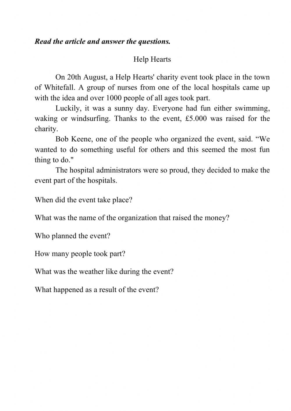 Spotlight 7 Module 4 Test