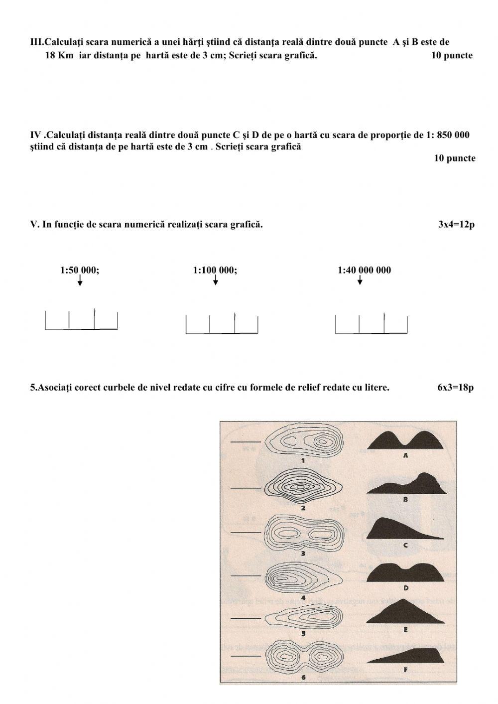 Coordonate-Reprezentări cartografice