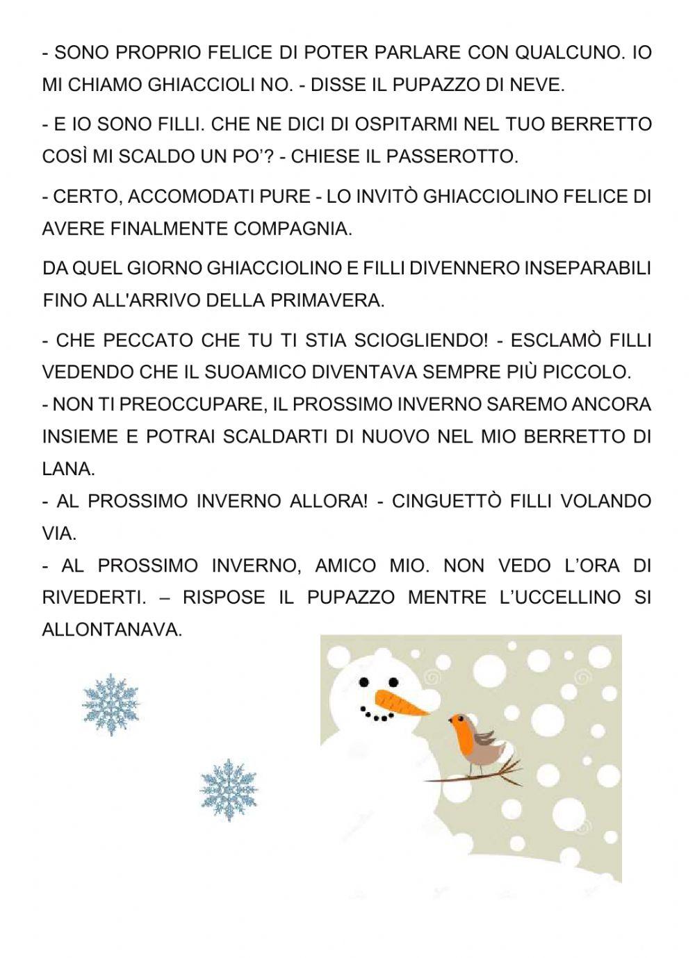 Prova di comprensione