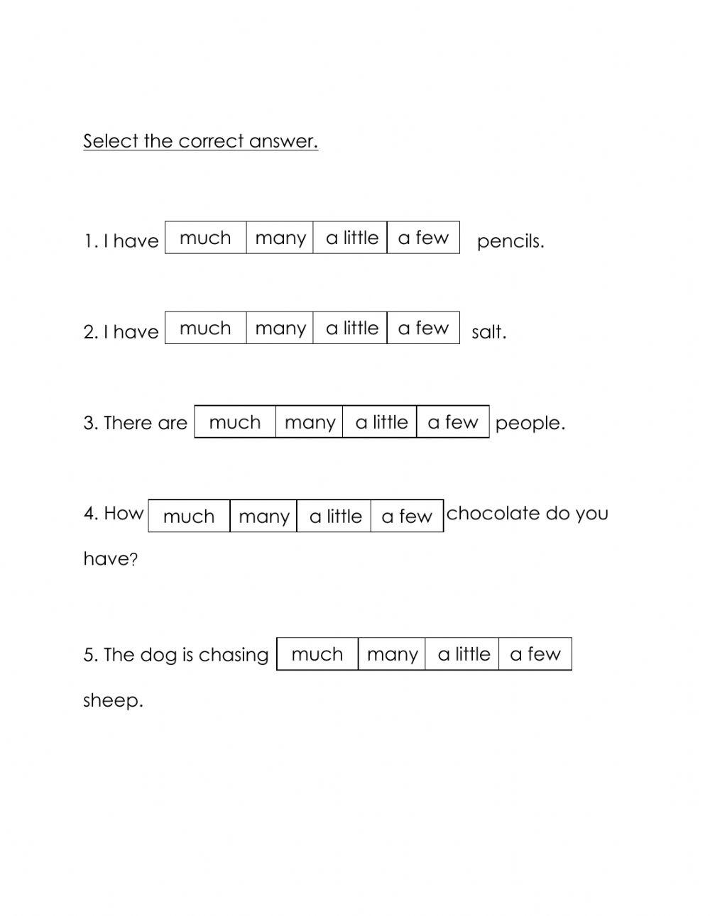 5 & 6 Years: English Worksheet 9 Page 2