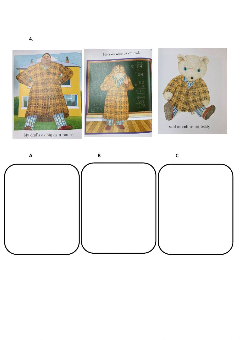 My Dad worksheet 4582767 sclapril Live Worksheets