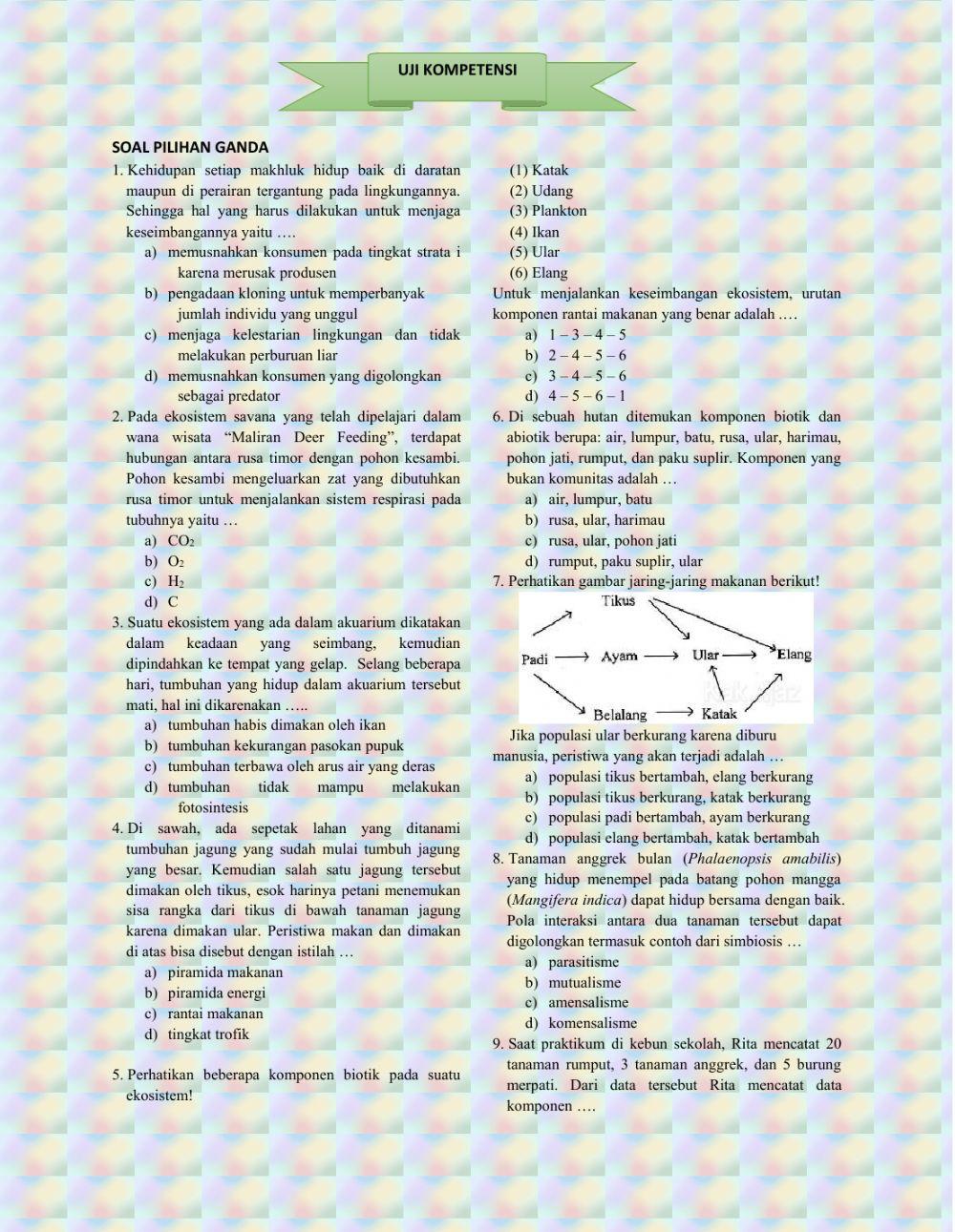 E-LKPD Berbasis Potensi Lokal Wana Wisata