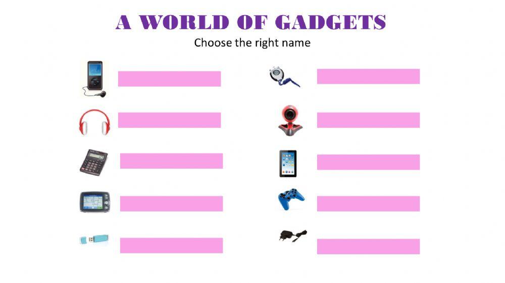 Gadgets and frequency adverbs