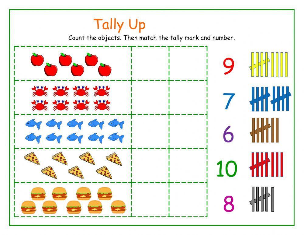 Tally Marks and Numbers 6-10 DJ