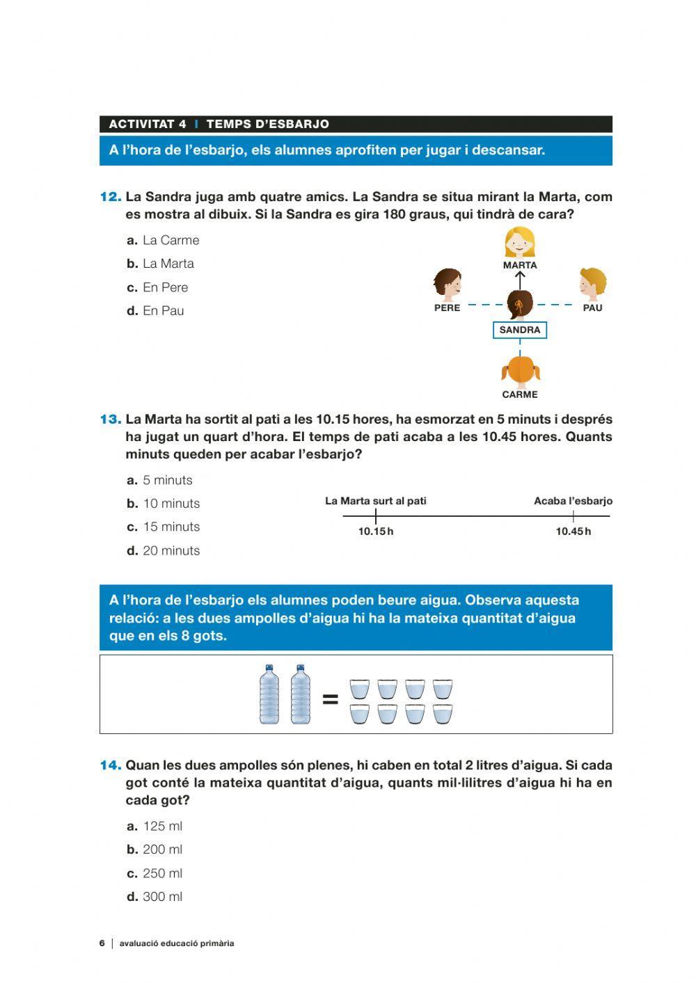 COMPETÈNCIES BÀSIQUES MATEMÀTIQUES 16-17