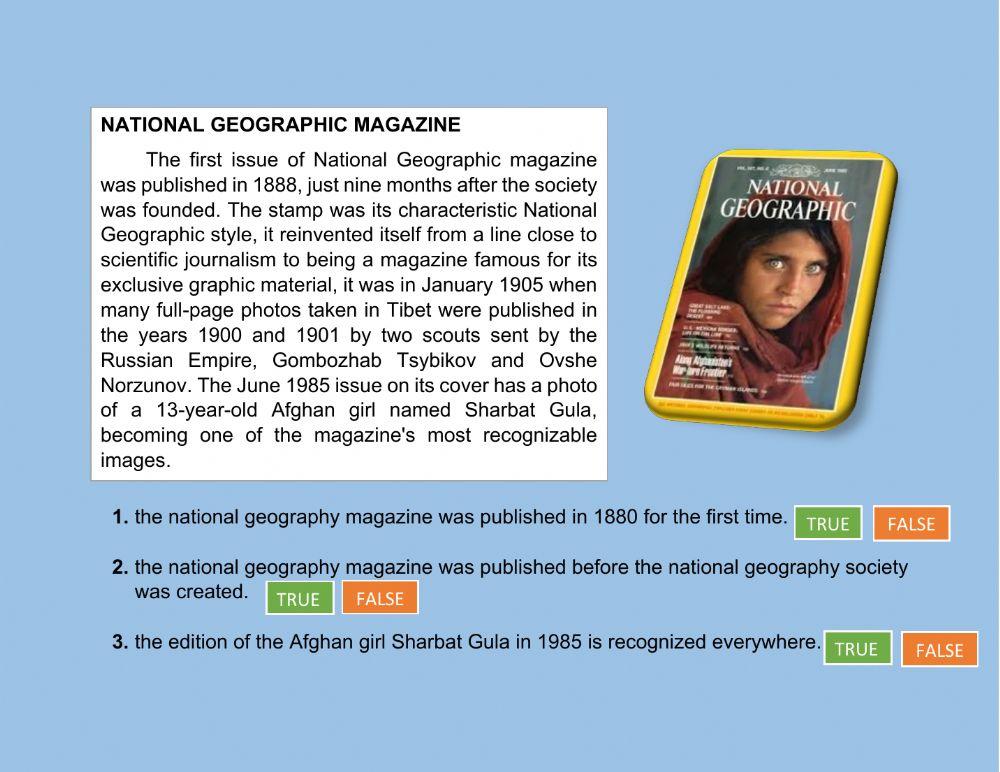 Passive voice read and T-F