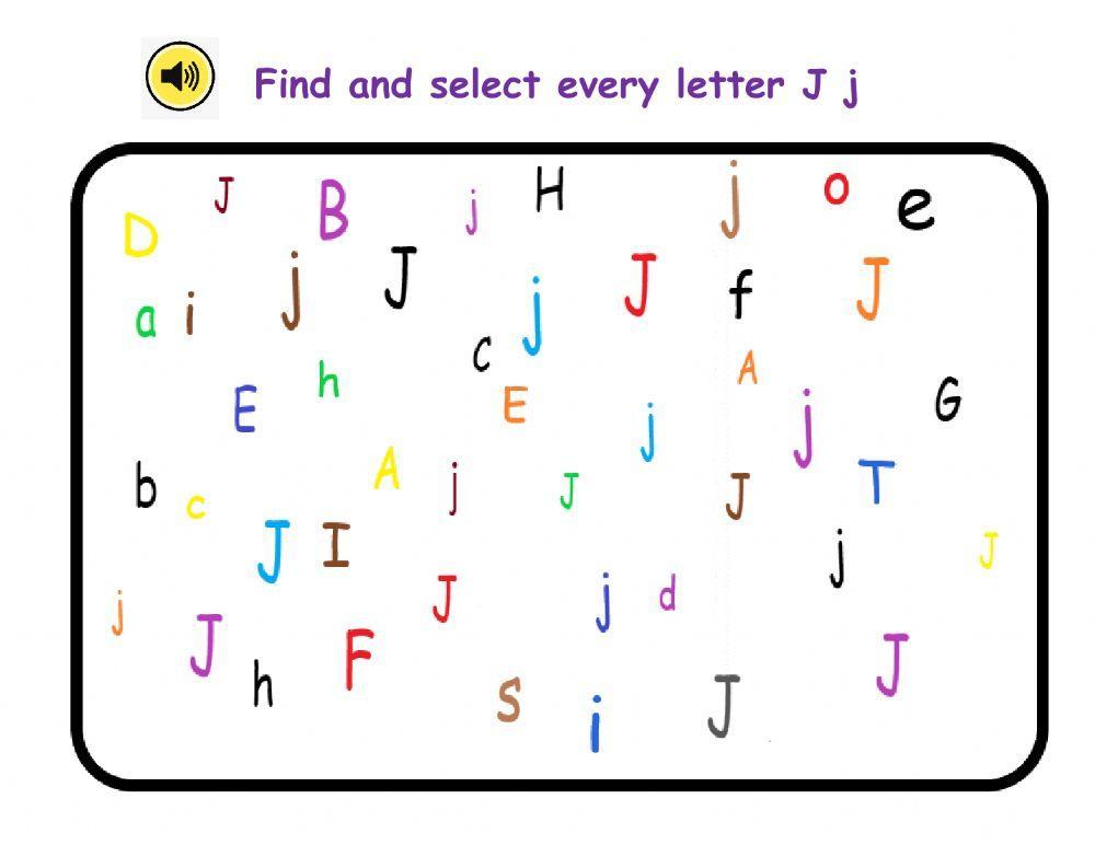 Letter J