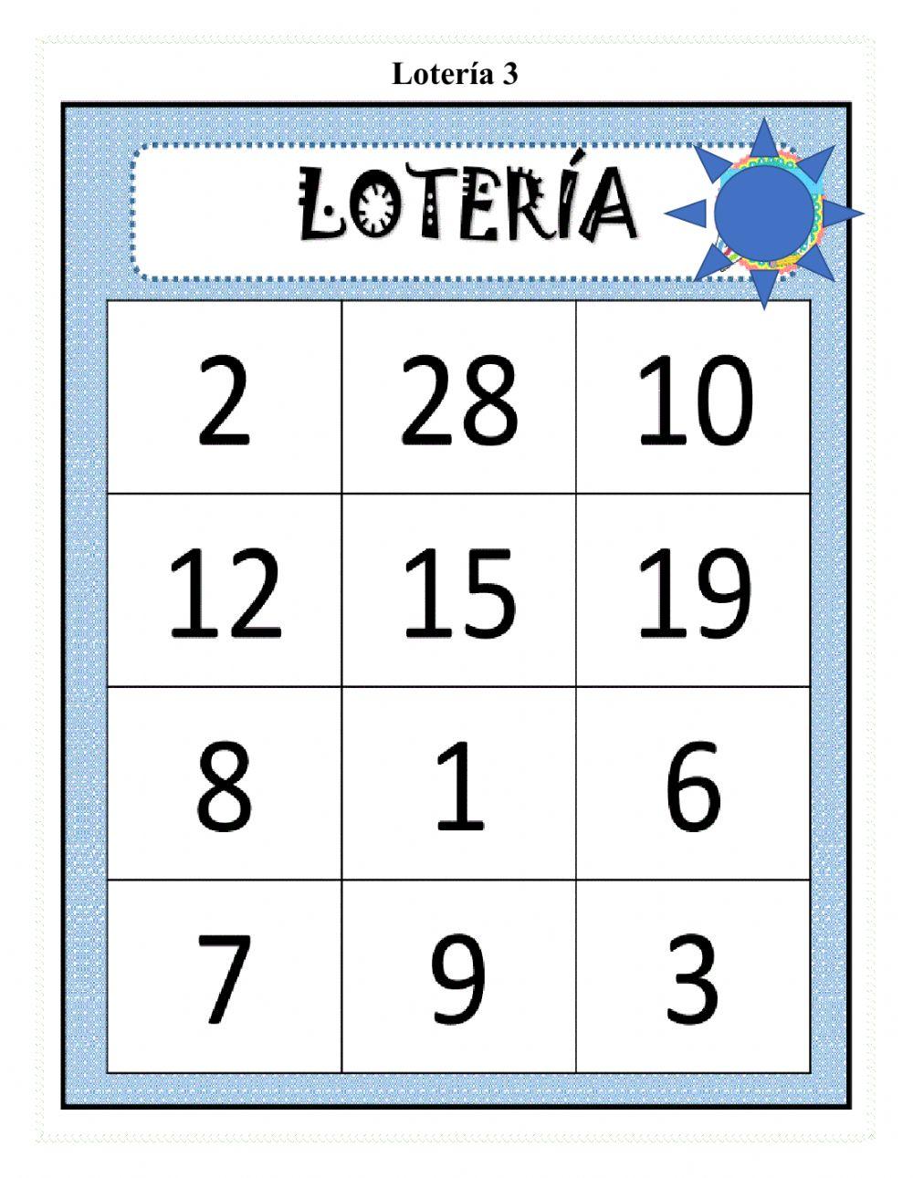 Lotería 3
