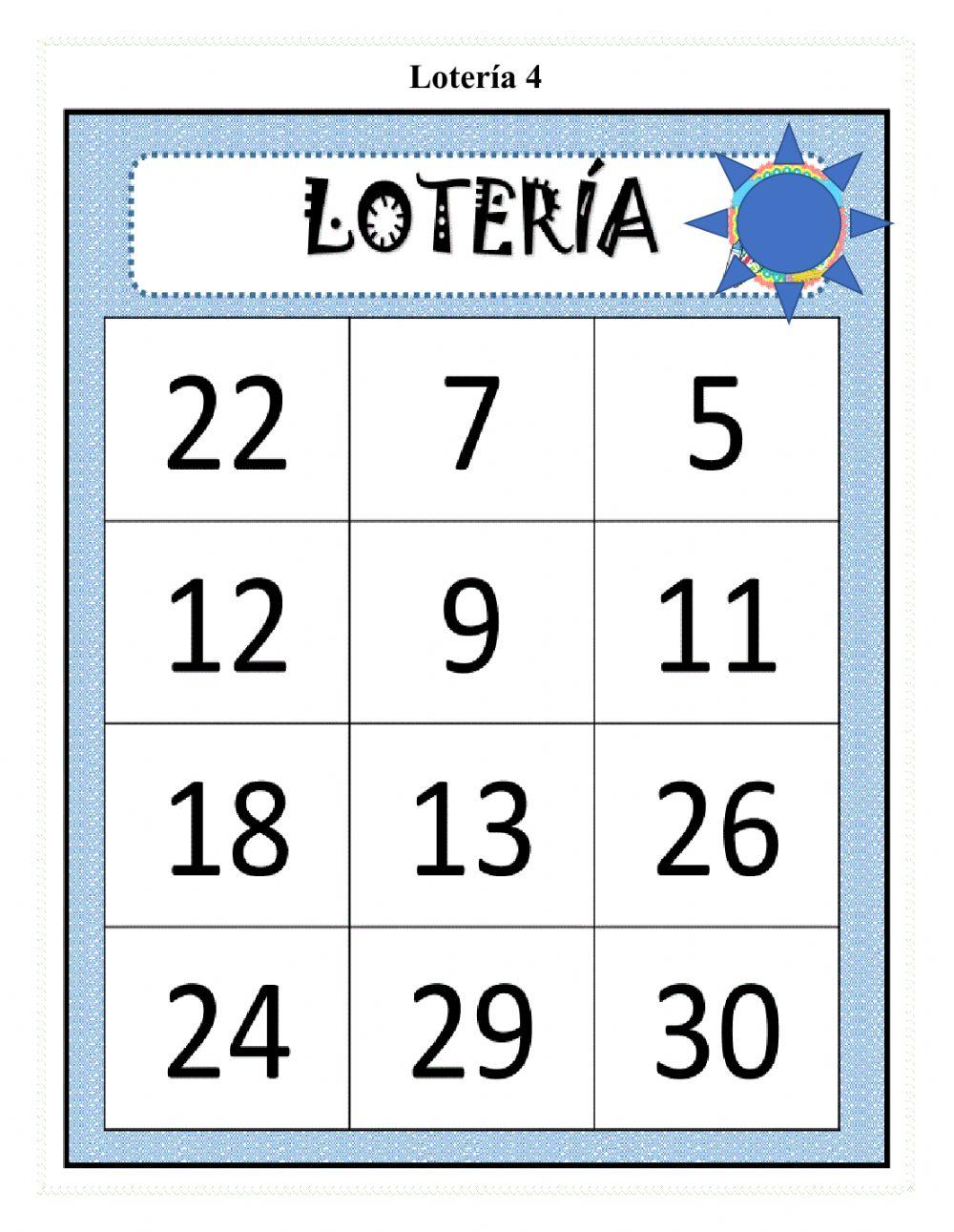 Lotería 4