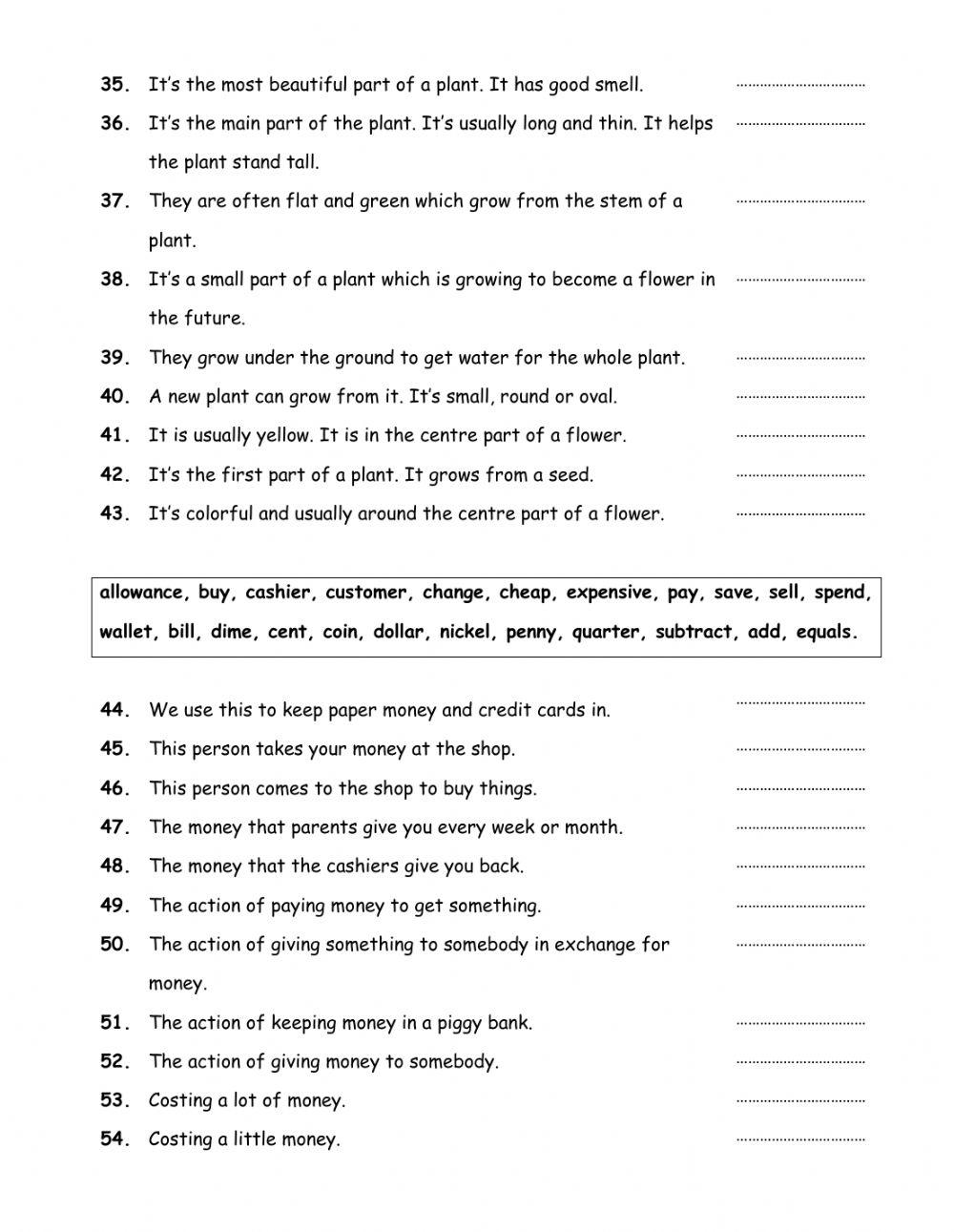 Quiz online worksheet live worksheets