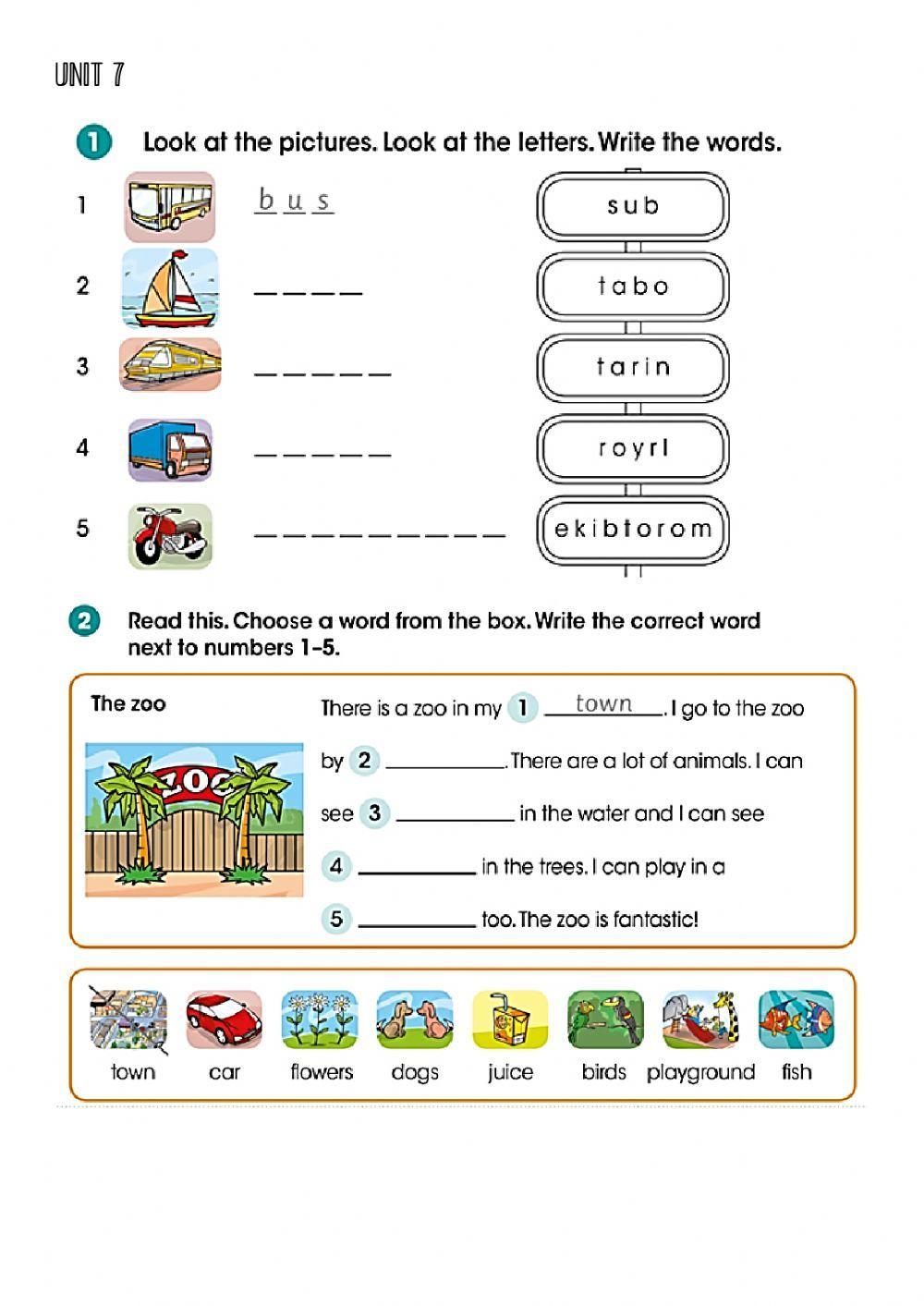 Revision - Cambridge Test - Units7 and 8