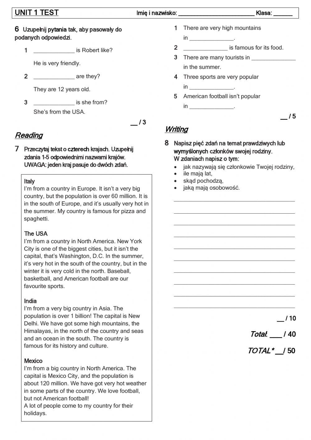 Brainy 5 - Test unit 1