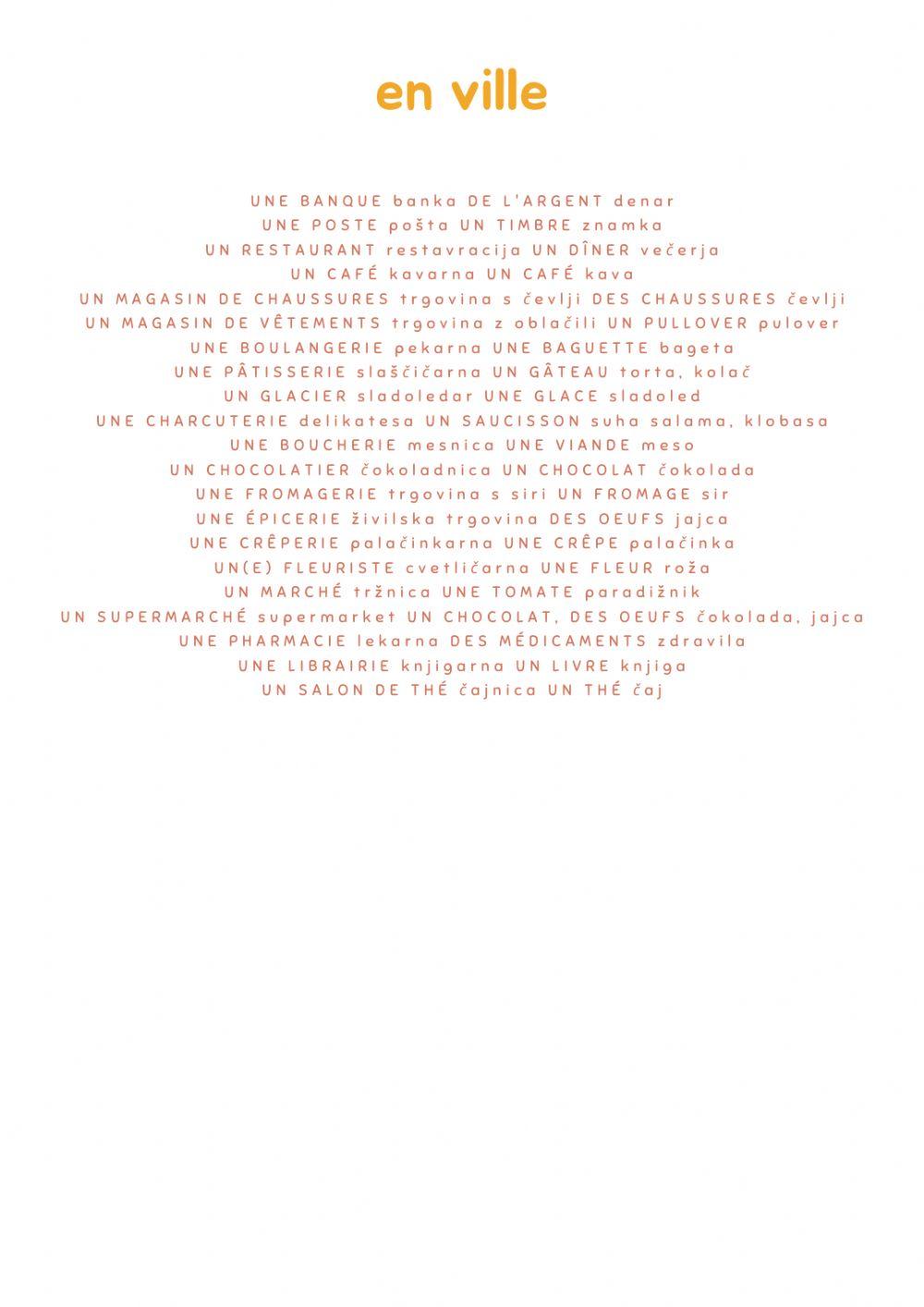 En ville