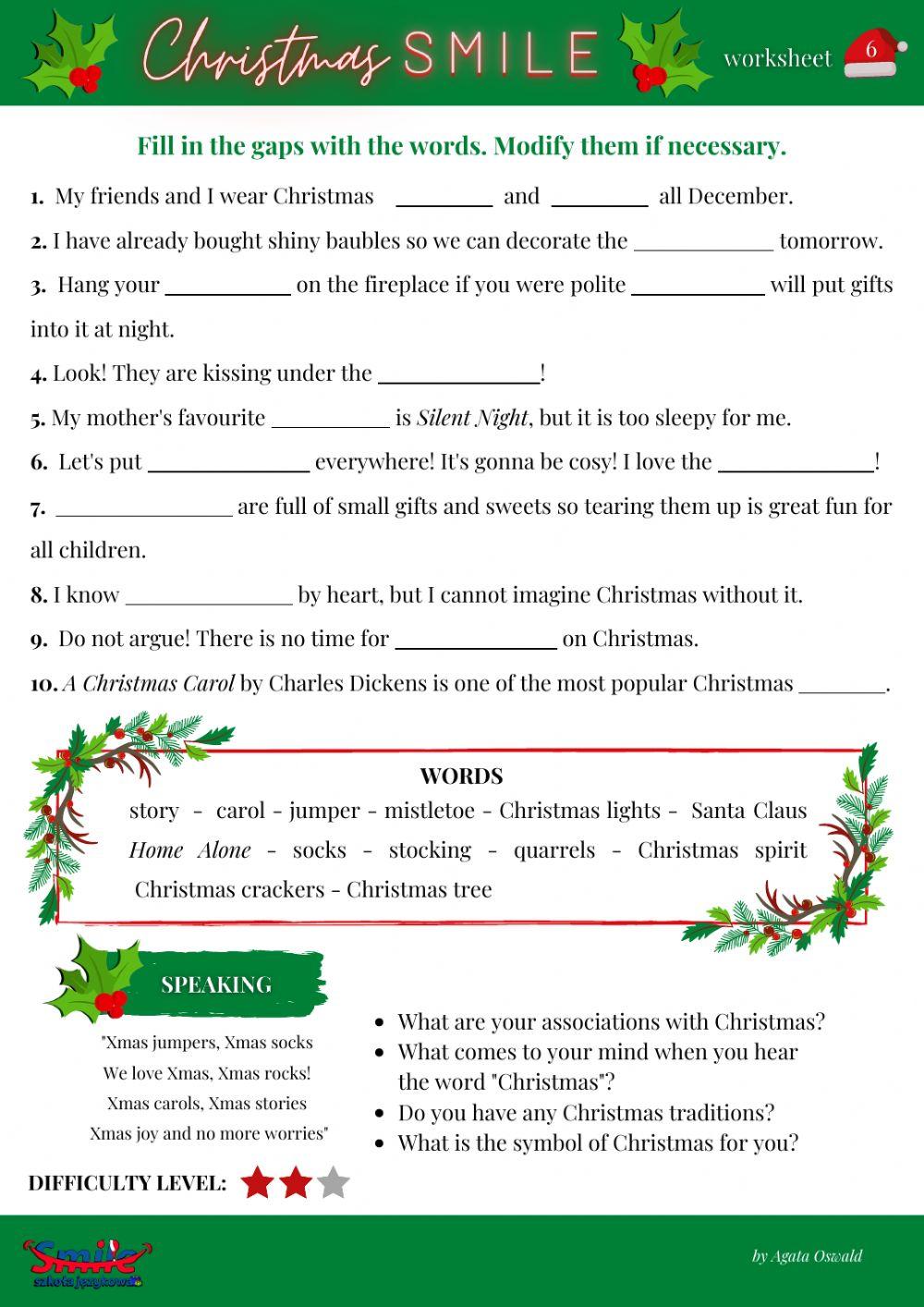 CHRISTMAS SMILE 3 (intermediate)