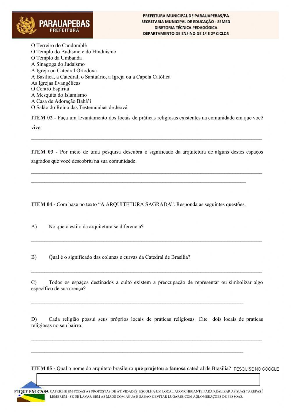 Artes e Religião-apostila