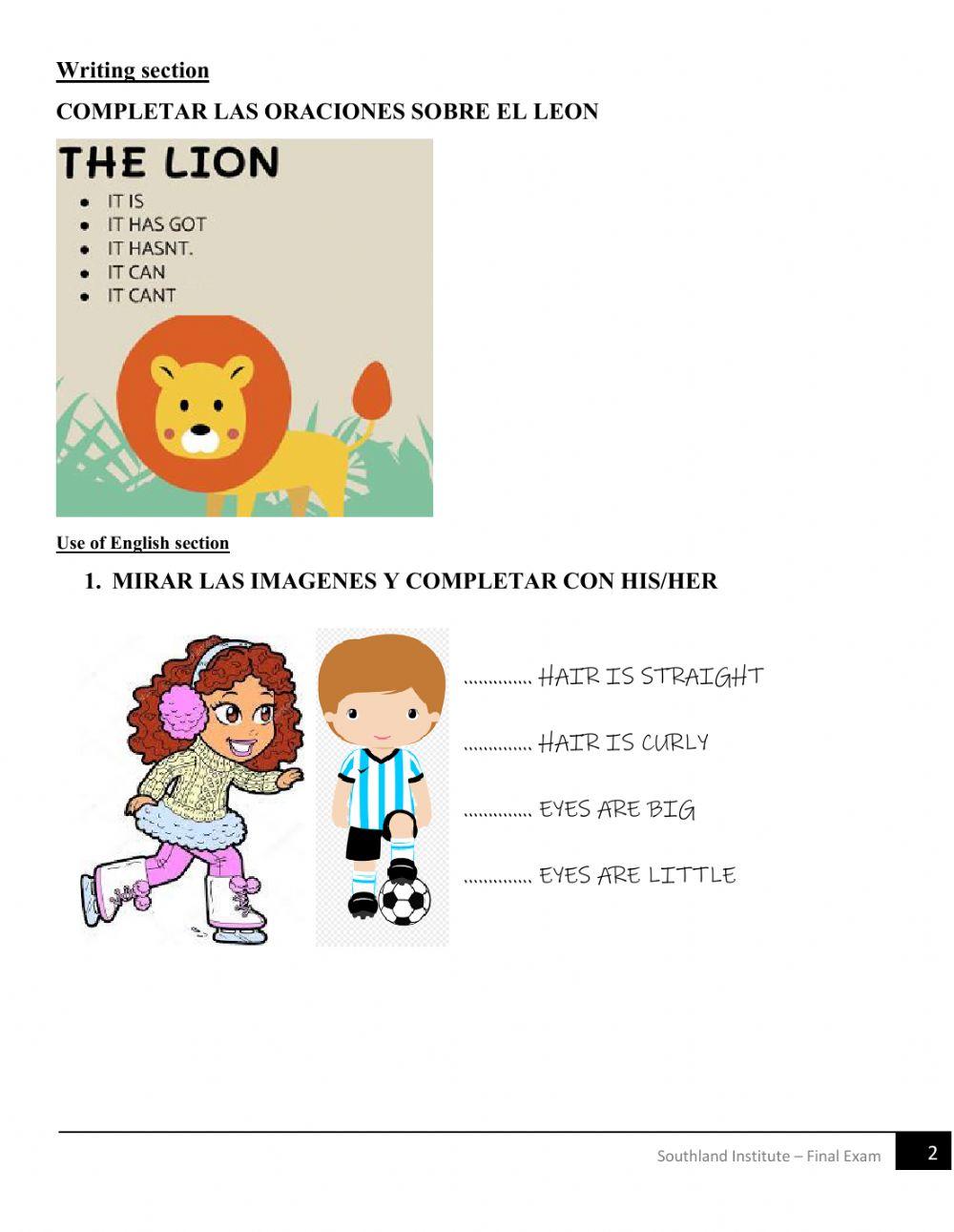 YOUNGSTERS FINAL EXAM