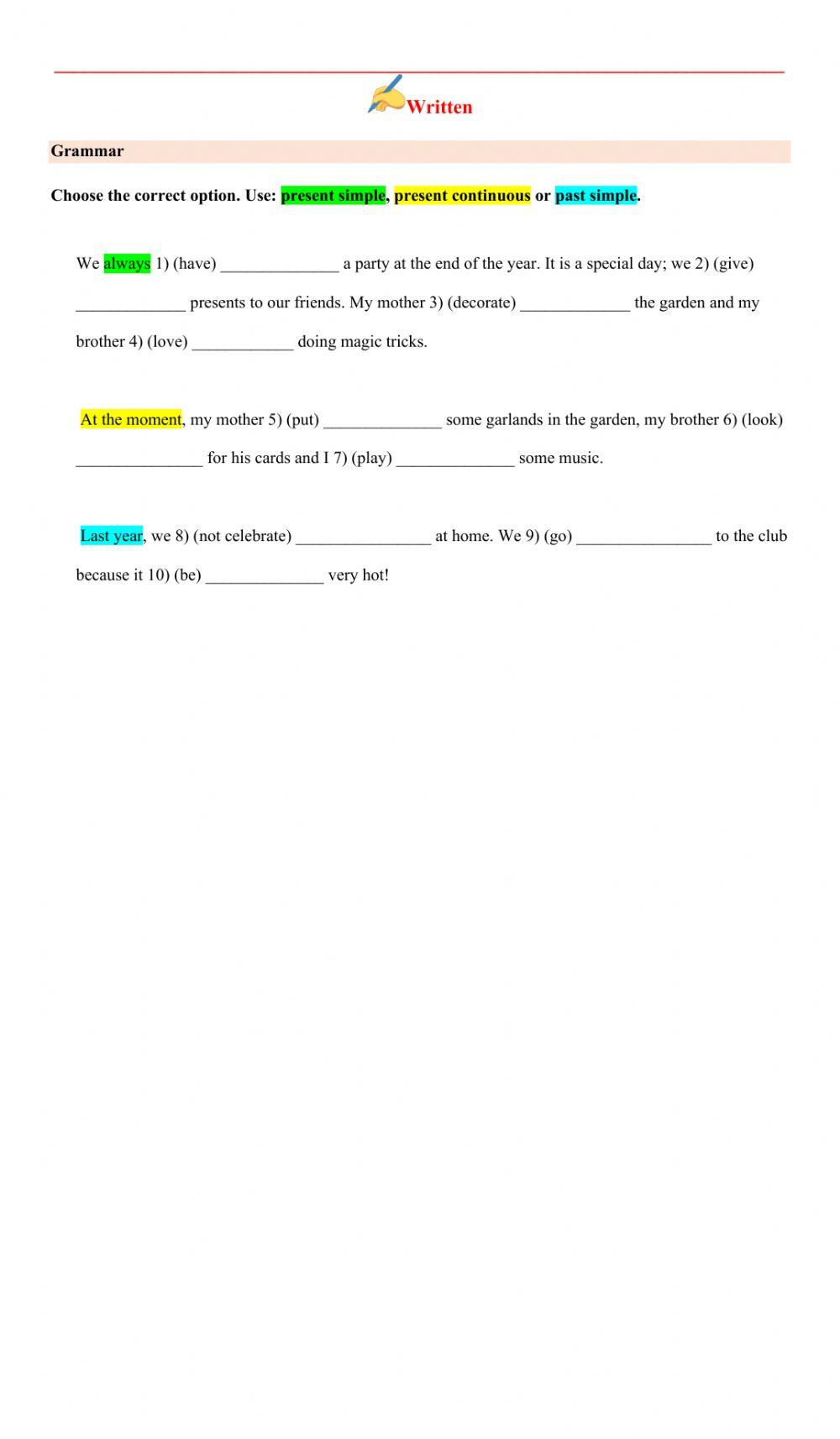 End of Year Revision (2)
