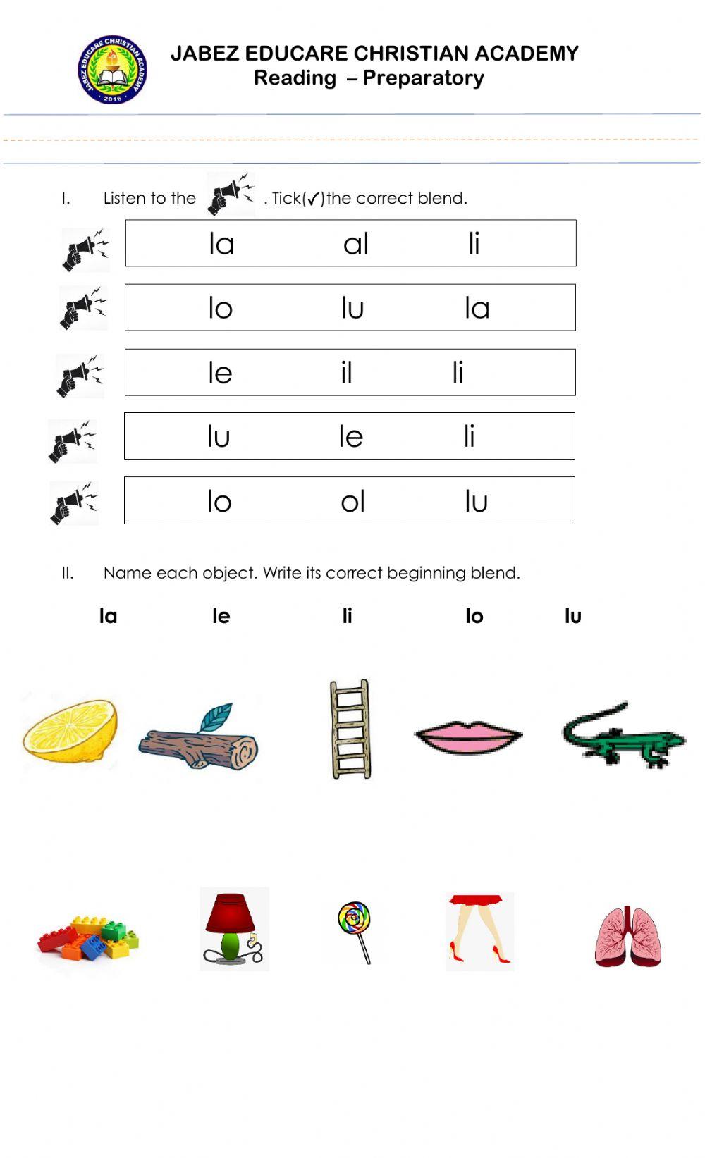 Letter Ll, Number Words -10, filipino, Parts of Plants