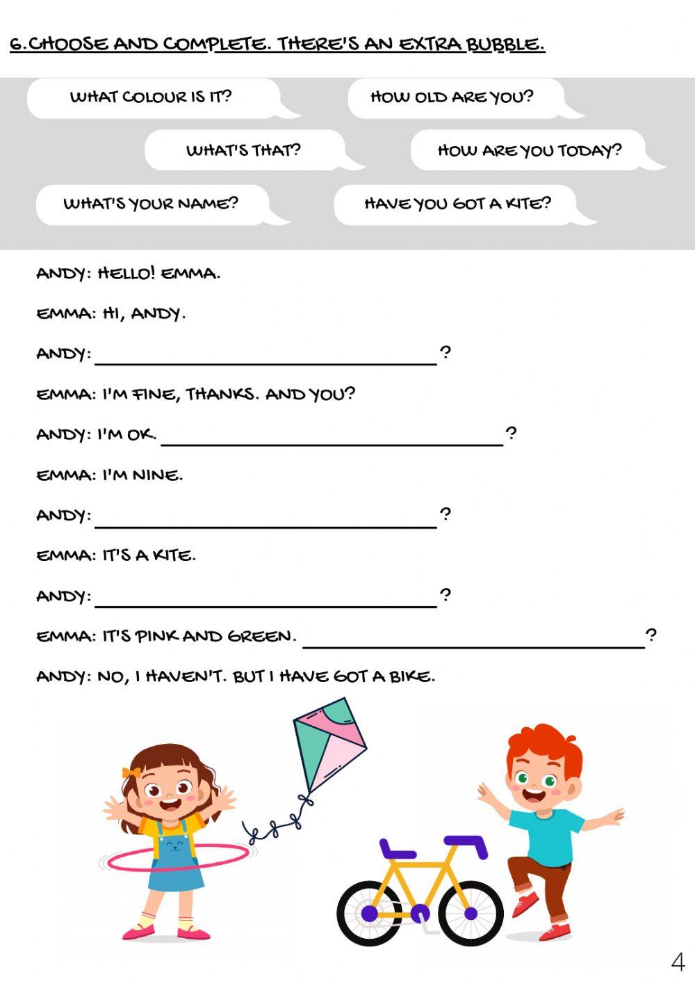 FINAL TEST 2 CHILDREN