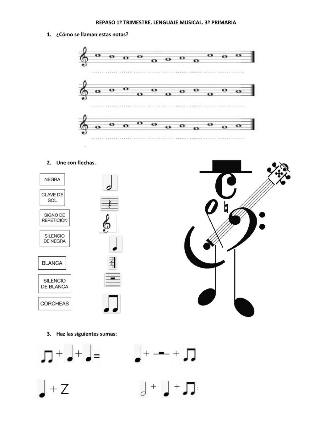 Repaso Lenguaje musical