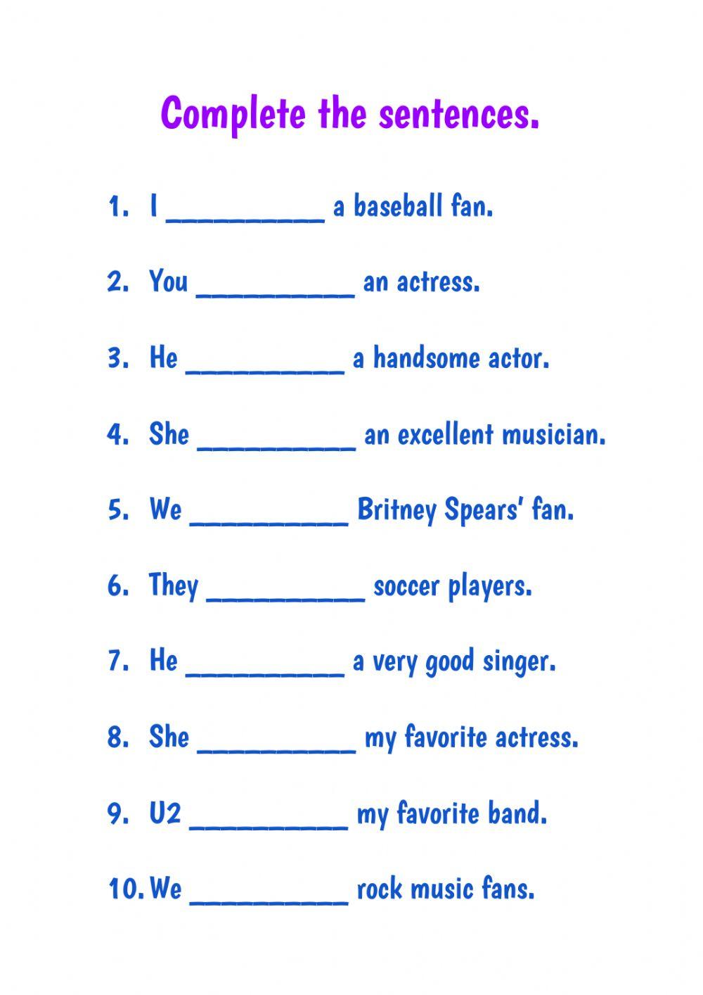 C1 U3 LA,  Verb to be, Conversation