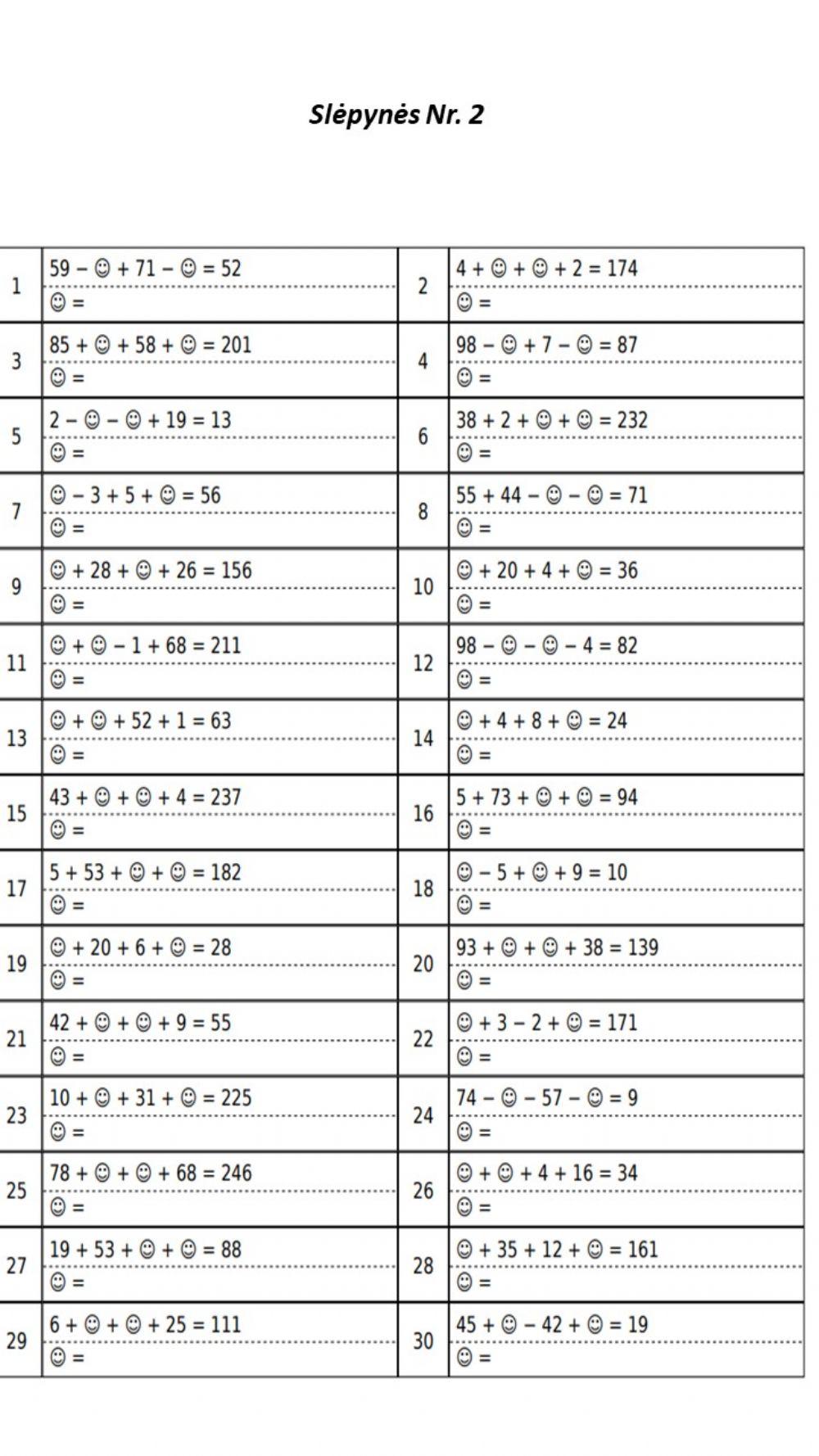 Mentalinė aritmetika
