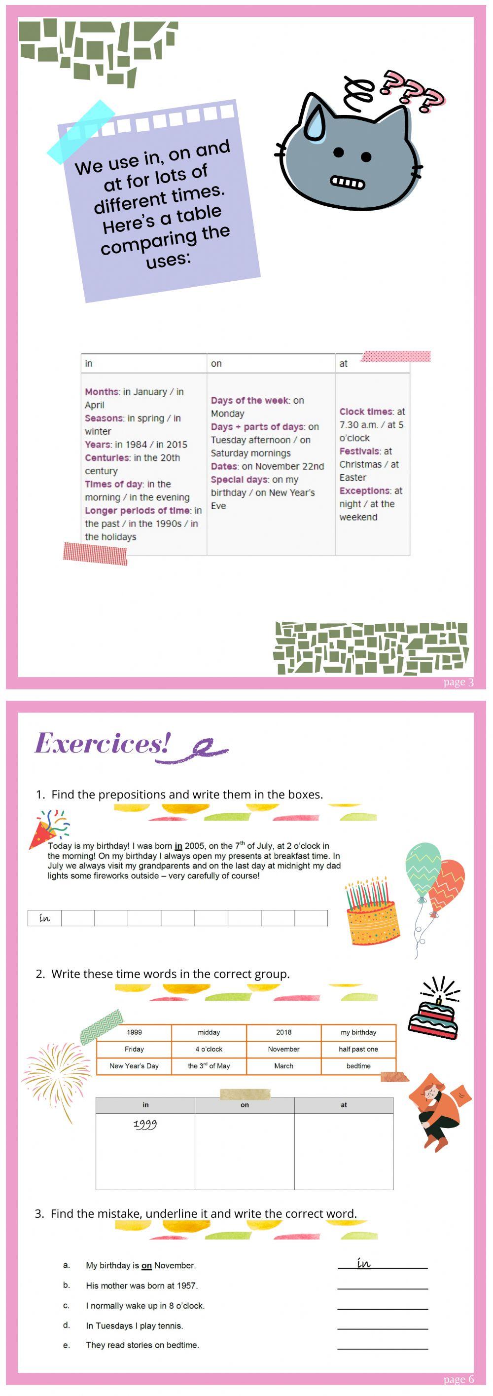 Prepositions of place online exercise for Basic Live Worksheets