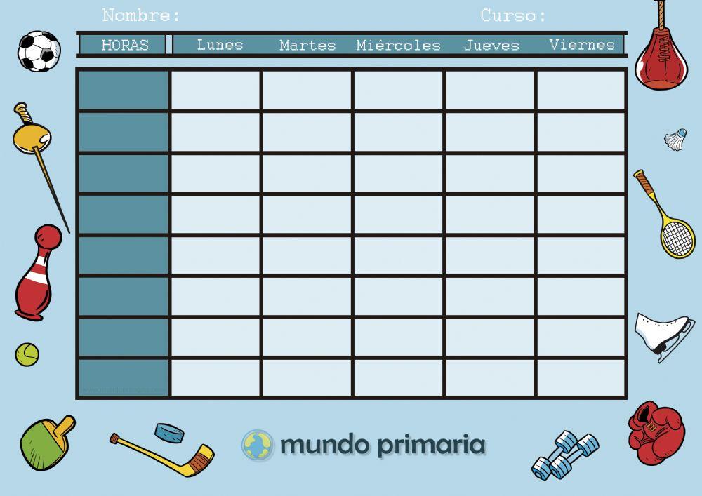 Horario Escolar
