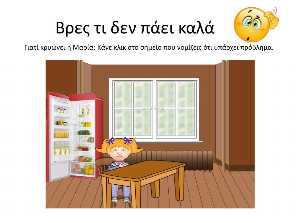 βρες τι δεν πάει πάει καλά!