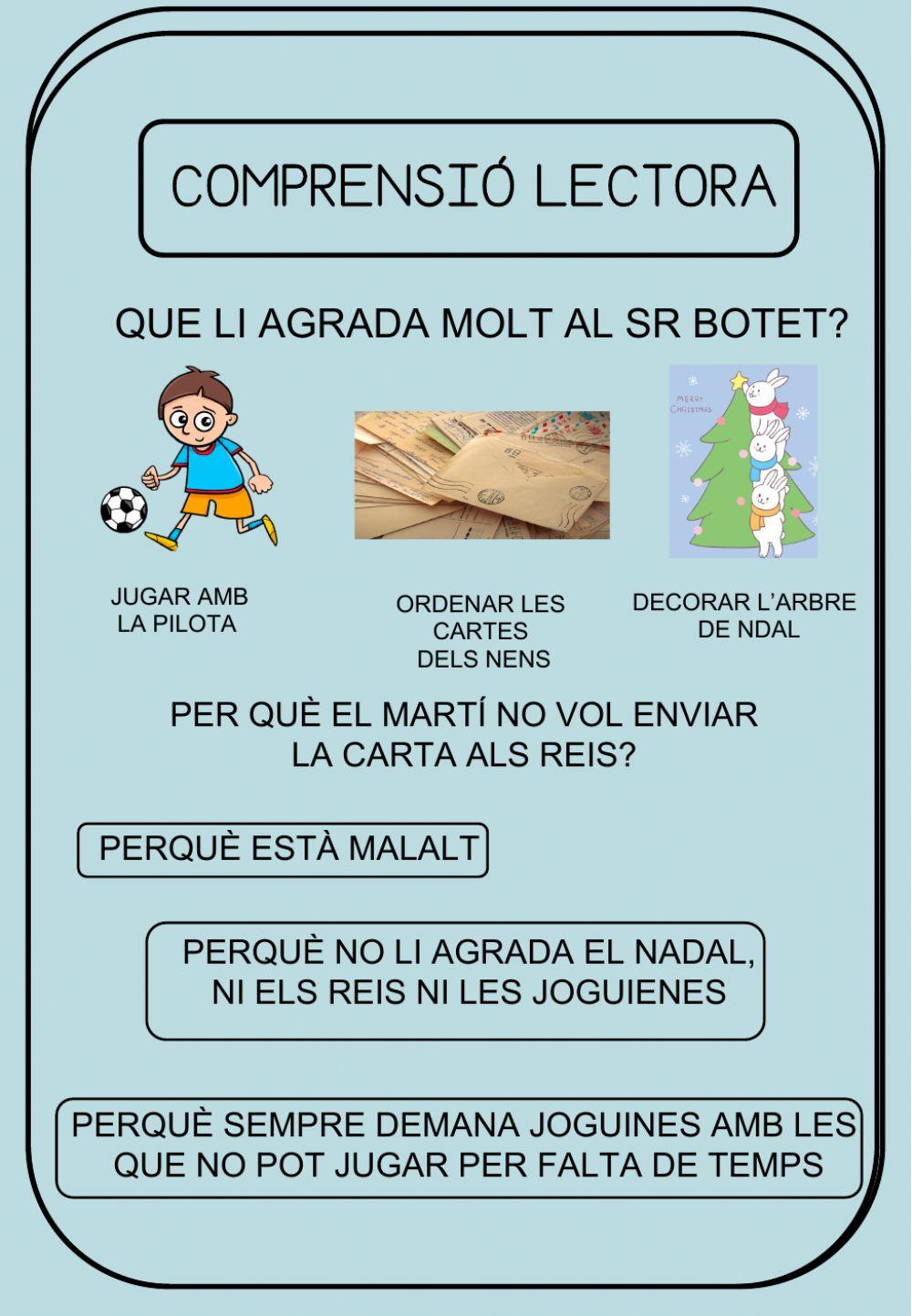 Comprensió Conte de Nadal 