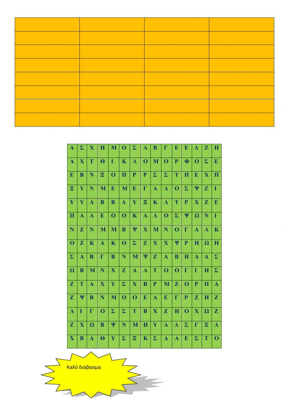 Παραθετικά επιθέτων και Επιρρημάτων