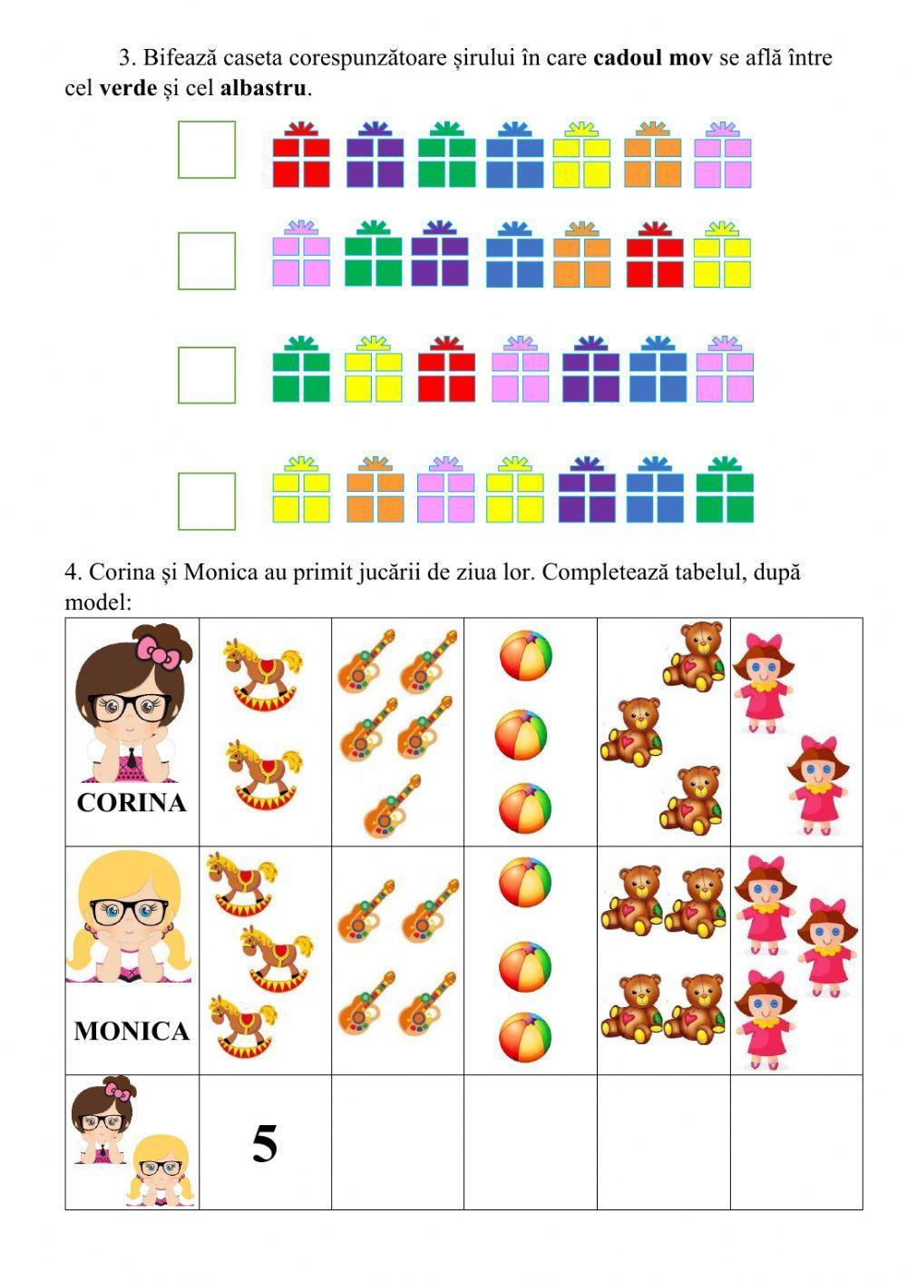 Numerele de la 0 la 9