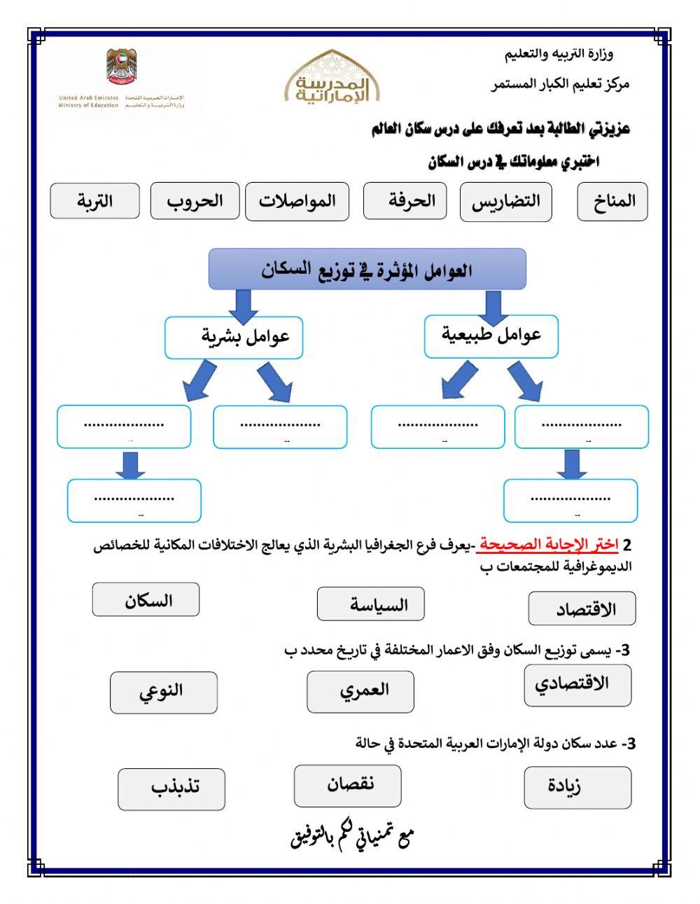 سكان العالم