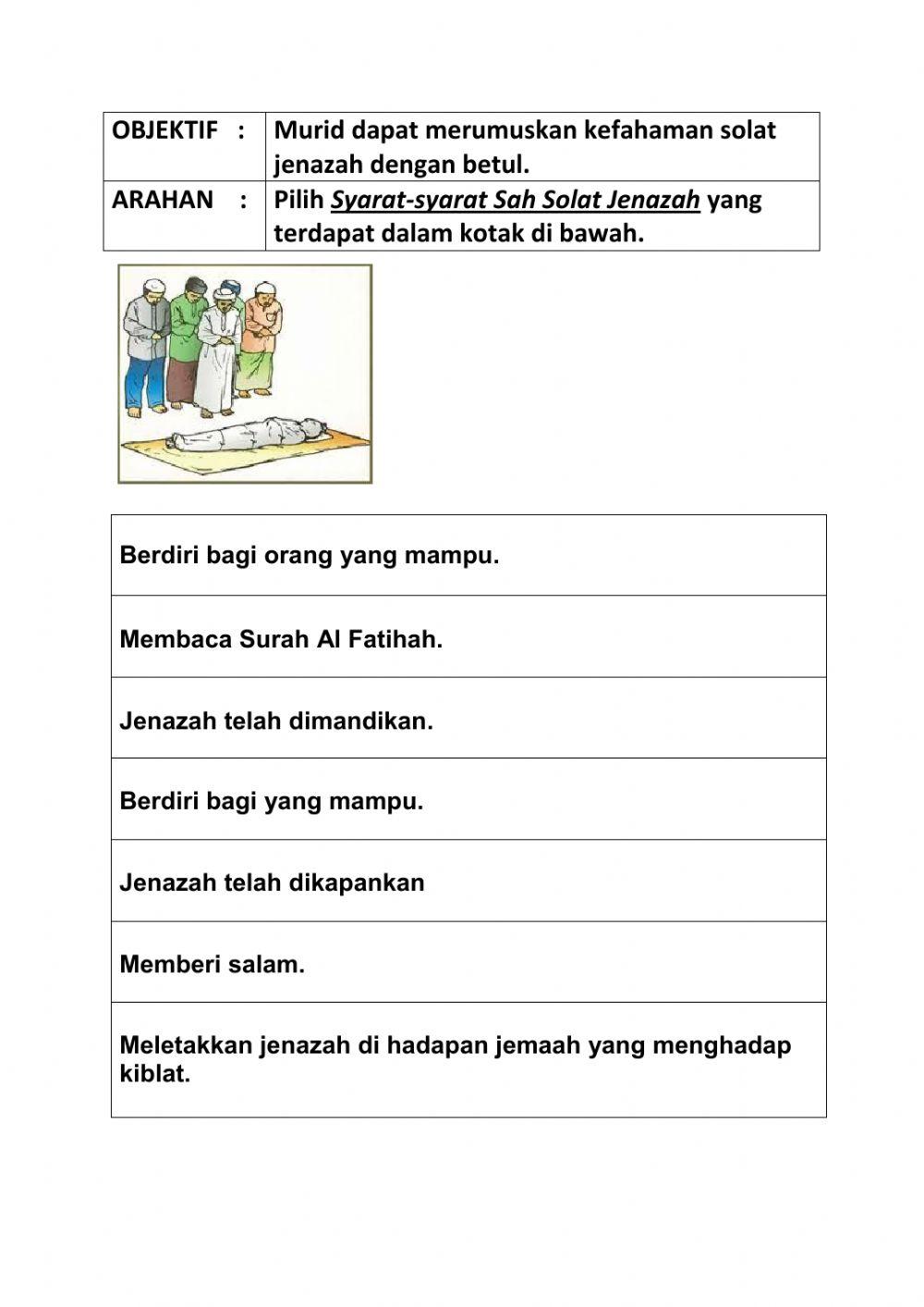 Ibadah : Solat Jenazah