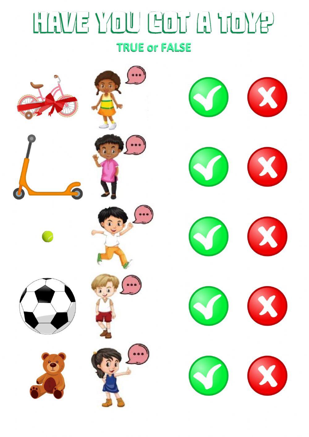 Revision: numbers 1-10, school objects, toys