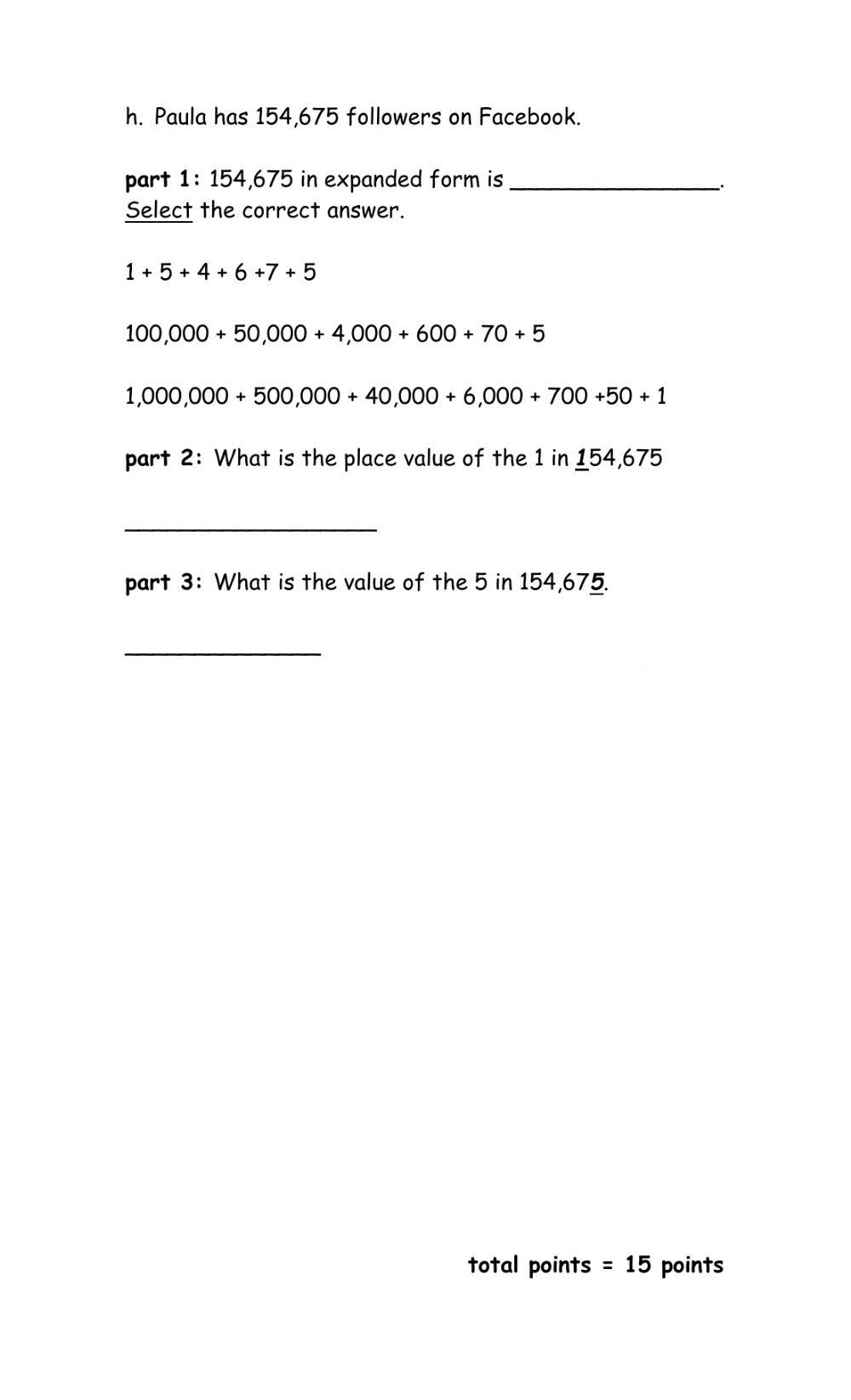 Mathematics Application Christmas Term Exam 2020 Grade 4