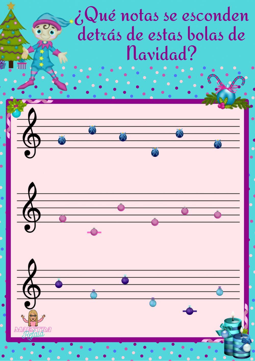 Unas notas muy navideñas