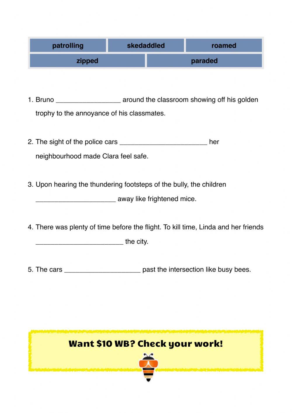 Walk Cycles workbook P2 Part D