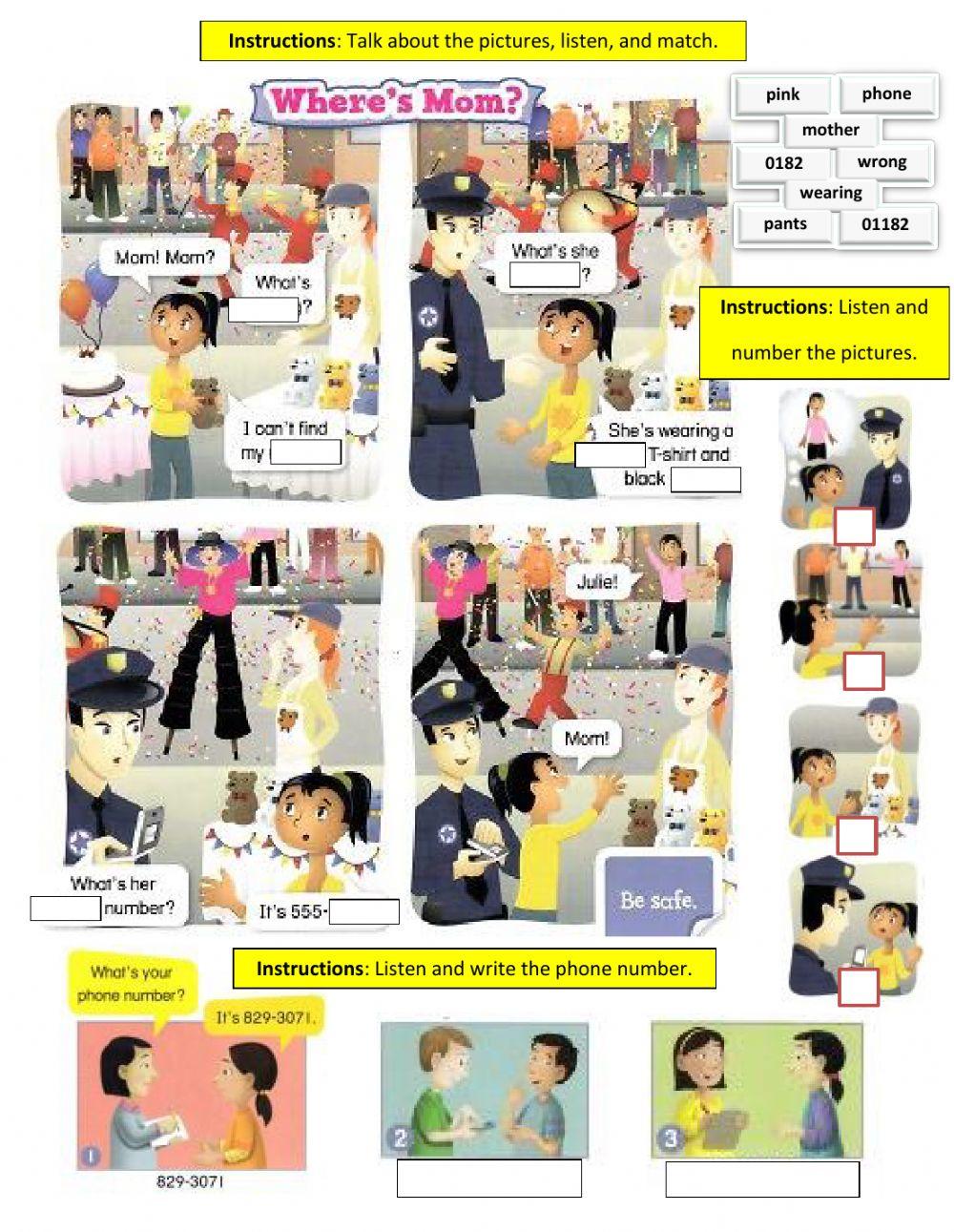 Story Phone number What does she look like