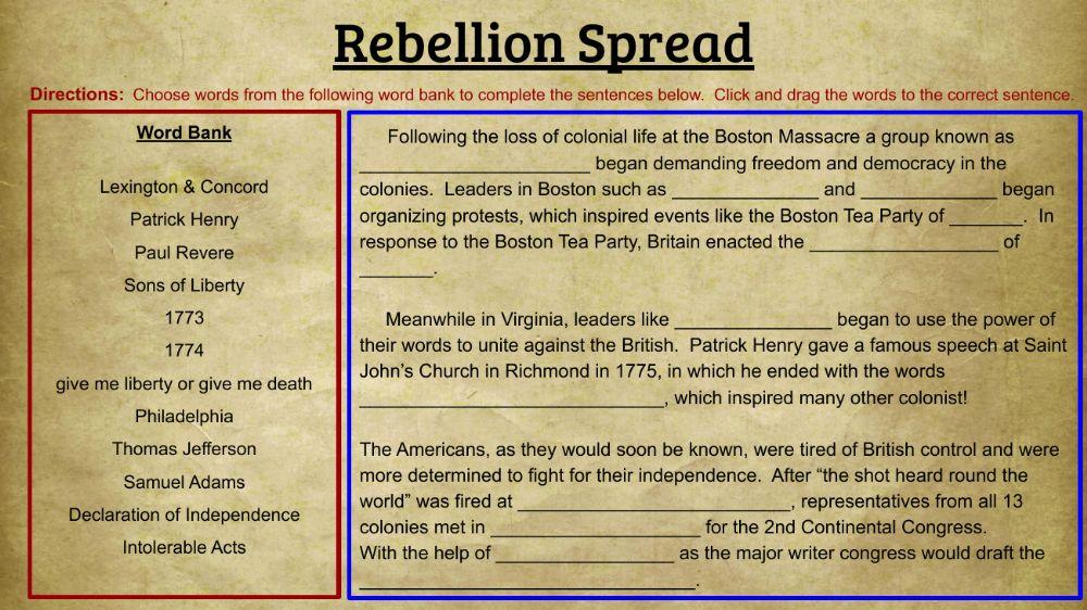 Rebellion Spread