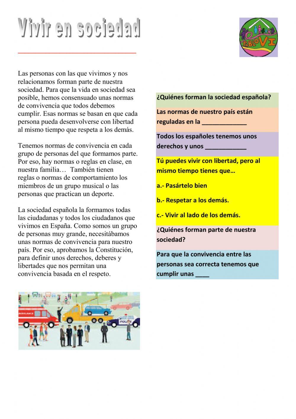 Viivir en sociedad