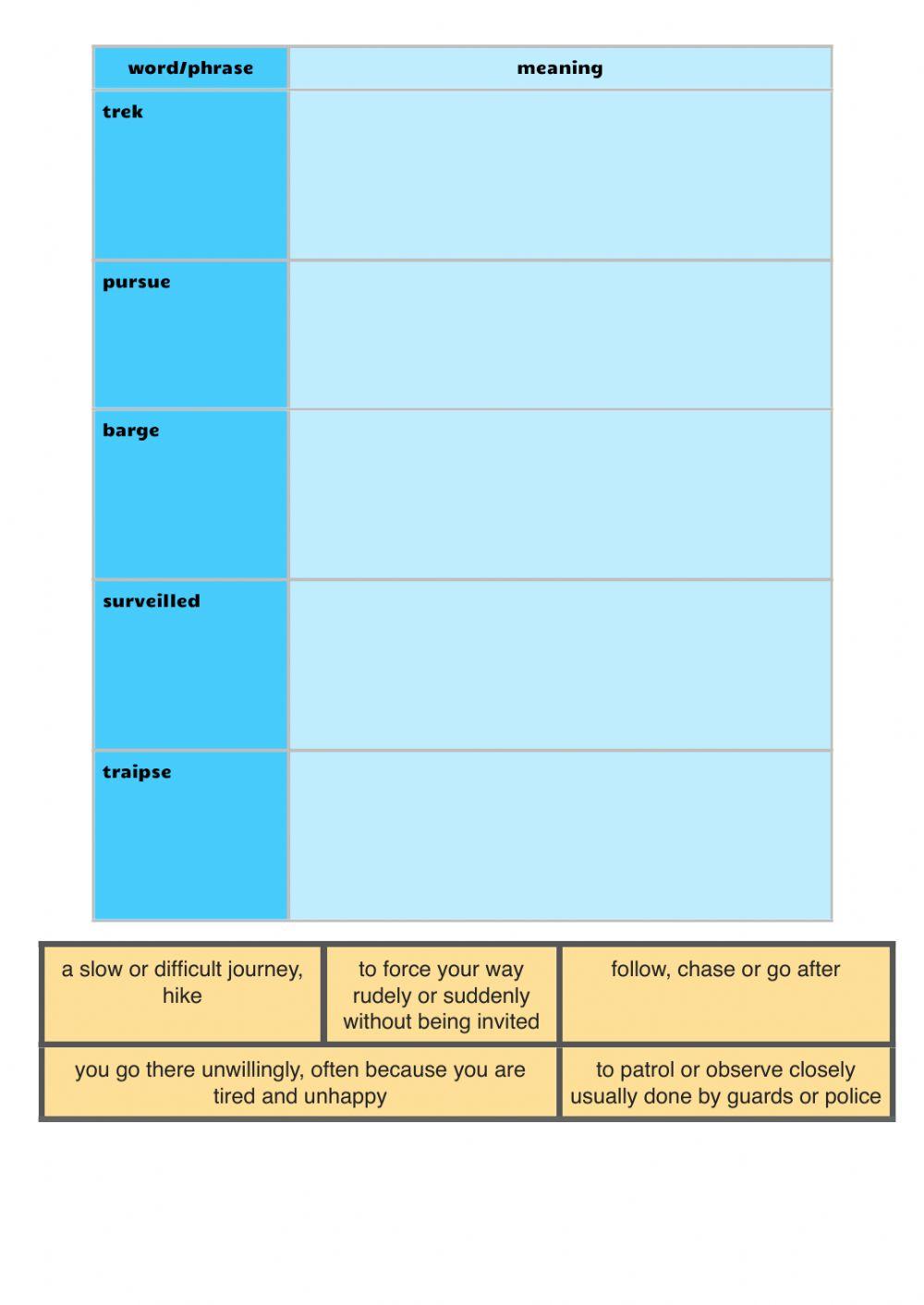 Walk Cycles workbook P5-6 Part C