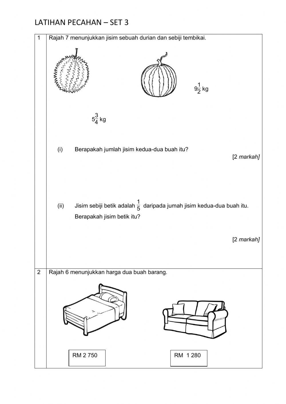 Pecahan perpuluhan peratus