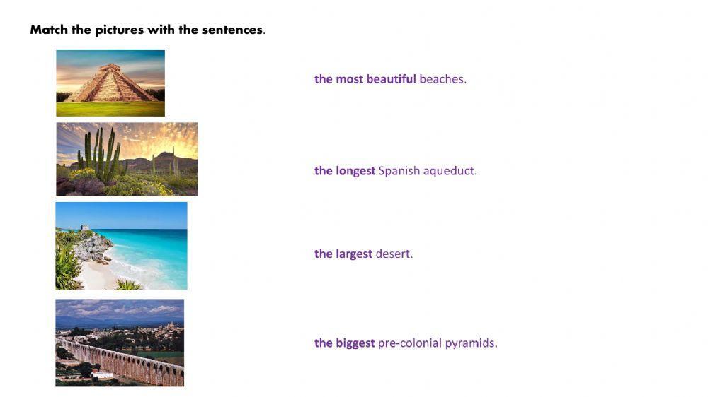 Reading comprehension superlatives