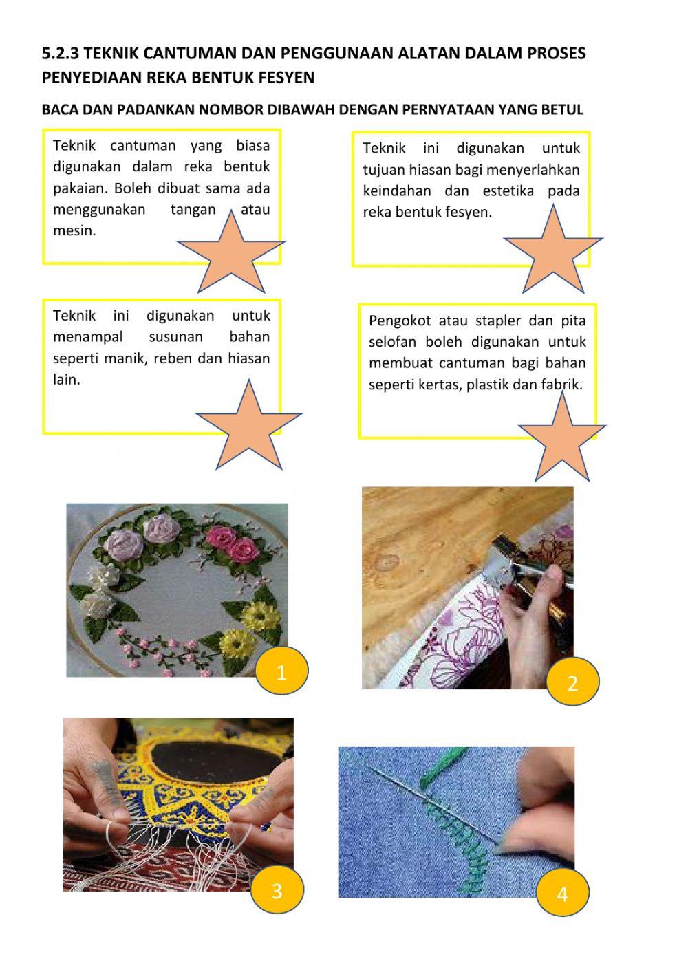 Jenis pakaian dan aksesori