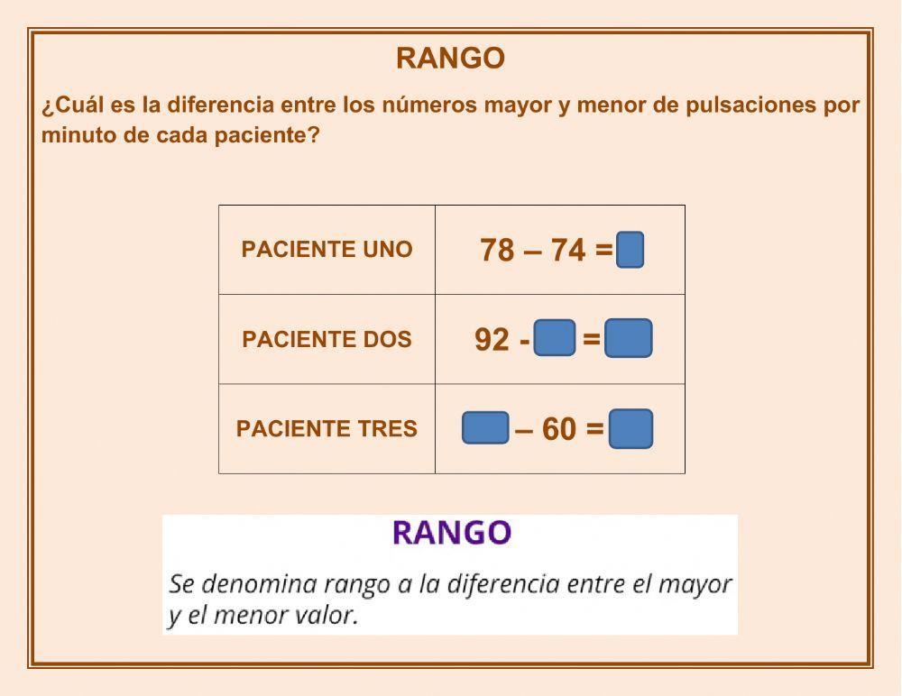 Medidas de dispersión