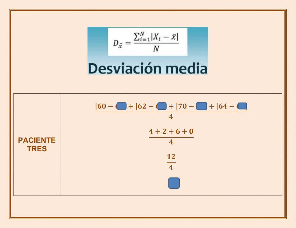 Medidas de dispersión