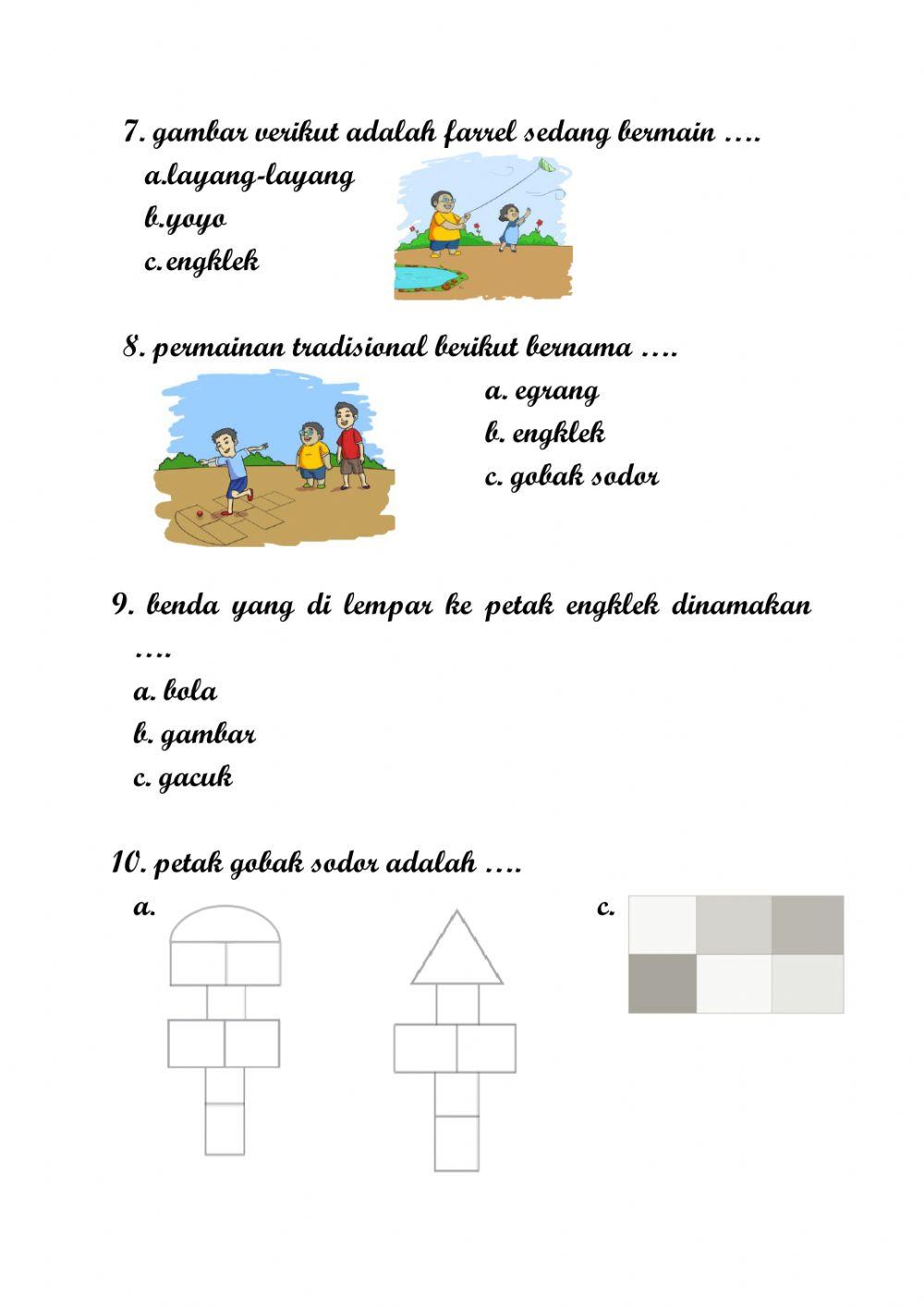 Penilaian Akhir Semester Bahasa Indonesia