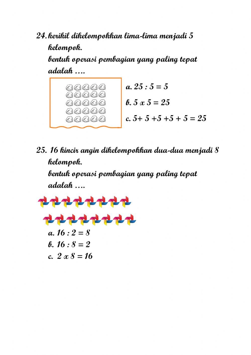Penilaian Akhir Semester Matematika
